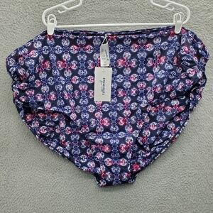 Swimsuits for All Bikini Bottoms Plus Size High Rise Ruched NWT